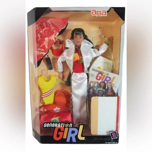 Barbie 1998 Mattel Generation Girl Ana Doll 20972 - Picture 15 of 16